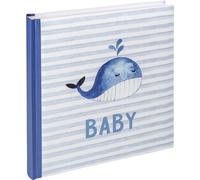 walther+ design Baby Sam UK-183-L Album photos (l x H) 28 cm x 30.5 cm bleu 50 pages