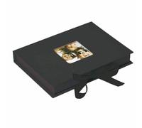 walther design boîtes de Rangement Noires avec Couvercle découpé, Fun FB-112-B