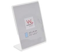 Walther Design Cadre Photo 4,5 x 6,0 cm Verre Artistique Cadre Portrait AS4560