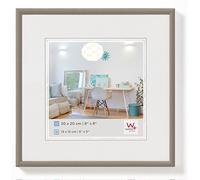 Walther Design Cadre photo acier 10 x 10 cm Nouveau Lifestyle Cadre en plastique KV010D