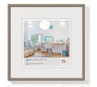 walther design Cadre photo acier 30 x 30 cm Nouveau Lifestyle Cadre en plastique KV330D