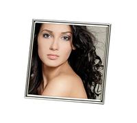 walther design Cadre Photo Argent 13 x 13 cm Chloé Portrait Frame WD313S