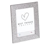 walther Design Cadre photo argenté 15 x 20 cm, surface scintillante, unité individuelle, cadre portrait scintillant IT520S3