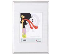 walther design Cadre Photo Argent 20 x 25 cm Nouveau Lifestyle Cadre en Plastique KV025S
