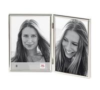 walther design cadre photo argent 2X 9x13 cm Chloé Portrait Frame WD219S