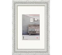 walther design Cadre photo baroque en bois 50x70 cm cm, BLANC CR070W