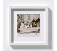 walther design Cadre Photo Blanc 20 x 20 cm avec Passe-Partout, Stockholm Cadre en Bois EA222W