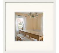 Walther Design Cadre photo blanc polaire 15 x 15 cm Poivrons Cadre en bois BP150V