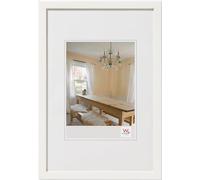 Walther design BP460V Peppers Bilderrahmen, Holz, 40 x 60 cm, polarweiß, Blanc Polaire