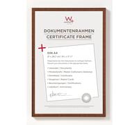 walther design Cadre Photo Bronze 21 x 29,7 cm (DIN A4) Nouveau Cadre en Plastique Lifestyle KV130J