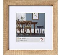walther design Cadre Photo chêne Clair 20 x 20 cm avec Passe-Partout, Cadre en Bois Fiorito EF220E