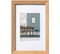 walther design Cadre Photo chêne Clair 40 x 50 cm avec Passe-Partout, Cadre en Bois Fiorito EF050E