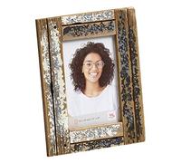 walther design cadre photo crème/bleu 10 x 15 cm Dupla Portrait Frame YA015C