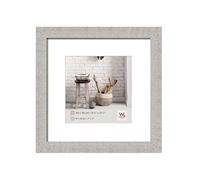 walther design Cadre Photo Gris Clair 30 x 30 cm Home Cadre en Bois HO330X