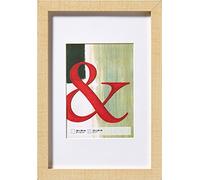 walther design Cadre Photo Naturel 20 x 30 cm Verre véritable Stockholm Cadre en Bois EA030H