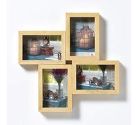 walther design Cadre Photo Naturel 4X 10x15 cm Cadre galerie Rustic SN415H