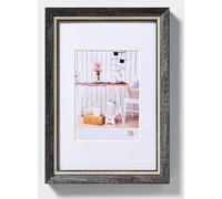 walther design Cadre Photo Noir 18 x 24 cm avec Passe-Partout, Cadre Design Chalet EL824B