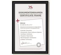walther design Cadre Photo Noir 21 x 29,7 cm (DIN A4) Cadre en Plastique Trendstyle KP130B