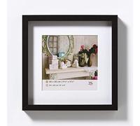 walther design Cadre photo walther design noir 30 x 30 cm avec passe-partout, Stockholm cadre en bois EA339B