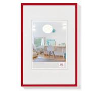 walther design Cadre Photo Rouge 60 x 90 cm Nouveau Lifestyle Cadre en Plastique KV090R