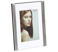 walther design Cadre photo walther design argent 10 x 15 cm avec passe-partout, Cadre portrait Mette IM015S