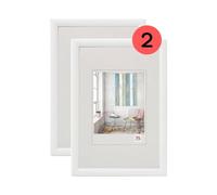 walther design Cadre photo walther design blanc 40 x 50 cm double pack, cadre en plastique Trendstyle KP050WD
