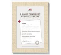 walther design Cadre photo walther design blanc crème 21 x 29,7 cm (DIN A4) Home Cadre en bois HO130W