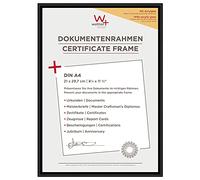 walther design Cadre photo walther design noir 21 x 29,7 cm (DIN A4) avec verre d’art, cadre en plastique New Lifestyle KVX130B