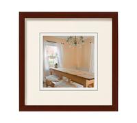 walther design Carré de poivrons en bois 20x20 cm NOYER BP020N