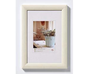 Walther Design CK520V Interieur, cadre en bois, blanc polaire, 15 x 20 cm