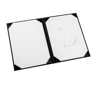 walther design Dossier de condoléances Beyond, DIN A4, gris-noir KM-130-D