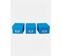 walther design FB-115-U3 Fun Lot De 3 Boîtes De Rangement, Bleu Océan