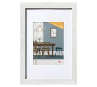 walther design Fiorito Cadre photo en bois verre synthétique, 30x40 cm, blanc EFX040W