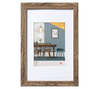 walther design Fiorito Cadre photo en bois verre synthétique, 30x40 cm, noyer EFX040N