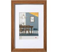 walther design Fiorito Cadre photo en bois verre synthétique, 40x60 cm, chêne foncé EFX460P
