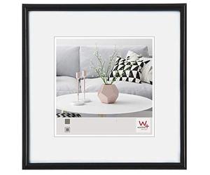 walther design Galeria KB440H3 Lot de 3 Cadres Photo en Plastique, 40 X 40 Cm, Noirs
