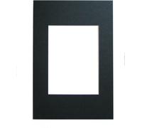walther design Galerie Passepartout 013X018 SCHWARZ PA318B
