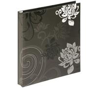 Walther Design Grindy Album Photo Et Protège-Page Noir, Gris 200 Feuilles 11.5x15.5cm