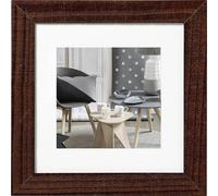 walther+ design HO440N Cadre photo amovible Format du papier: 40 x 40 cm marron