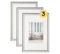 walther design KP045BD Trendstyle, Cadres en plastique, lot de 2, 30x45 cm, noir