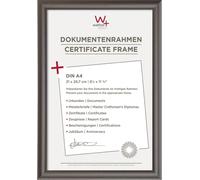 walther+ design KP130D Cadre photo amovible Format du papier: DIN A4 anthracite