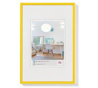 walther design KV130I New Lifestyle, Cadres en Plastique, 21x29,7 cm, Jaune, Lot de 1