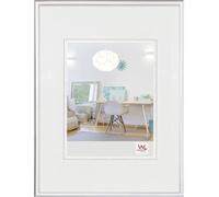 walther design Cadre Photo Argent 18 x 24 cm New Lifestyle Cadre en Plastique KV824S
