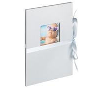 walther design Leporello Fun Baby Selection, bleu ciel, 12 f. 10X15 cm ML-350-BL