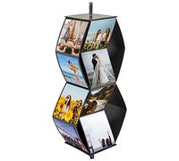 walther design leporello noir 16 photos 10 x 10 cm pour accrocher PIMP ET CREATE ML-100-B