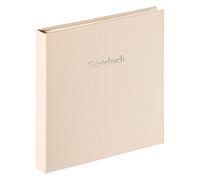 walther design livre d’or sable 26 x 25 cm avec gaufrage et reliure spirale, Fun GB-206-C