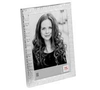 walther design Mirja AB318S Cadre Photo Pour Portrait En Aluminium, 13 x 18 cm, Argenté