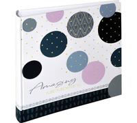 walther+ design MX-485-L MX-485-L Album photos (l x H) 30 cm x 30 cm bleu 100 pages