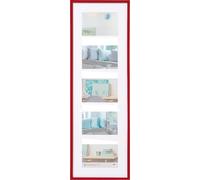 walther design New Lifestyle Galerie Cadre photo plastique 5x 10x15 cm, ROT KV515R