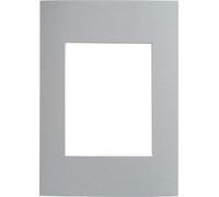 Walther Design passe-partout oblique 40x50 cm gris pour tableaux 30x40 cm